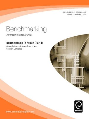 cover image of Benchmarking: An International Journal, Volume 12, Issue 5